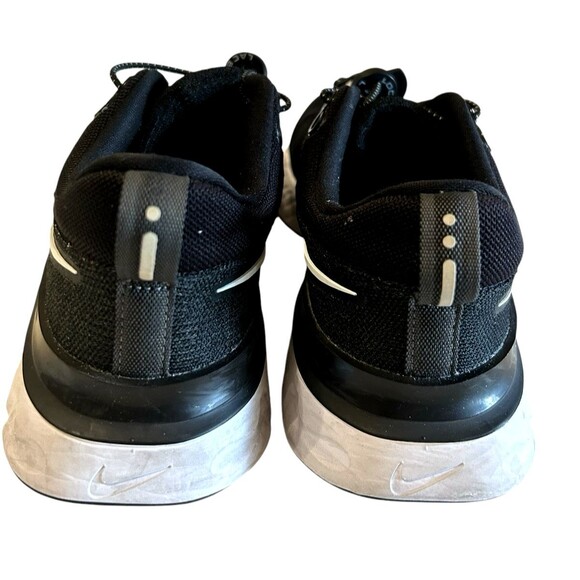 Nike React Infinity Run Flynit Mens Black White CT2357-002 Running Shoes Sz 8 - Picture 8 of 12